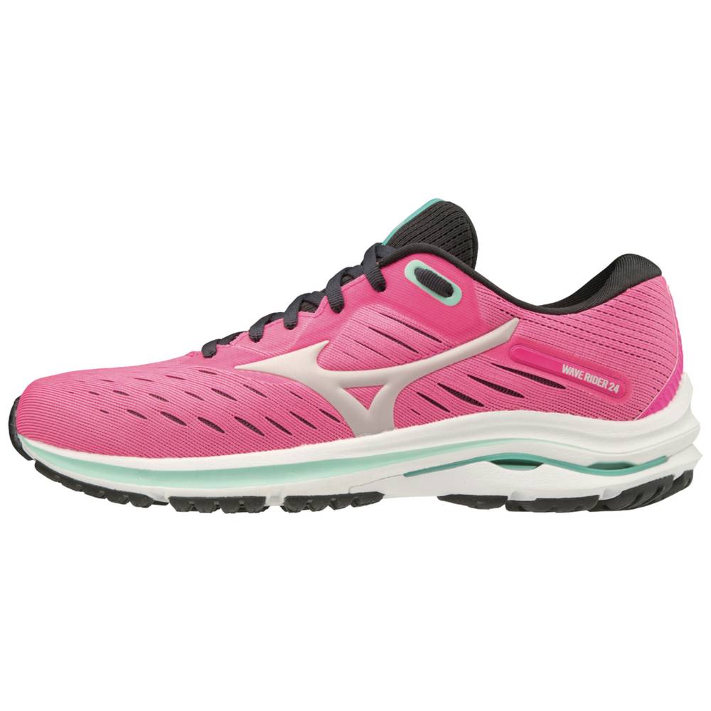 Scarpe Running Mizuno Wave Rider 24 Donna - Rosa - 96032-UOHA